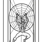 coloriage spiderman updated pour enfant de 3 ans