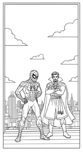 coloriage spiderman updated a imprimer gratuitement
