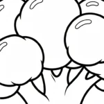 télécharger coloriage Brocoli gratuit