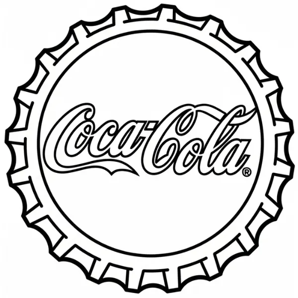 Tranh tô màu Coca-Cola