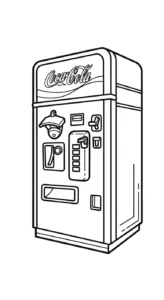 coloriage Coca Cola a imprimer gratuitement