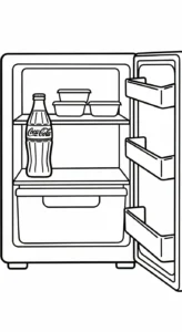 coloriage Coca Cola à imprimer gratuitement