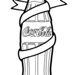 coloriage Coca Cola pour enfant à imprimer
