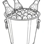 coloriage Coca Cola de pour enfants