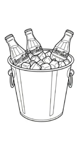 coloriage Coca Cola de pour enfants