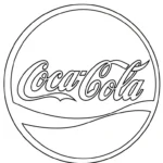 coloriage Coca Cola à imprimer