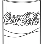 coloriage Coca Cola pour enfants