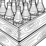 coloriage Coca Cola pour enfant gratuit