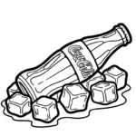 coloriage Coca Cola à imprimer gratuitement pdf