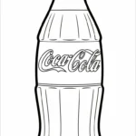coloriage Coca Cola à imprimer gratuitement pdf