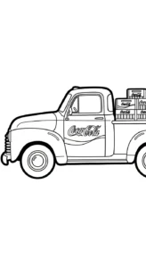 coloriage Coca Cola pour enfant gratuit