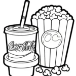 imprimer coloriage Coca Cola gratuit