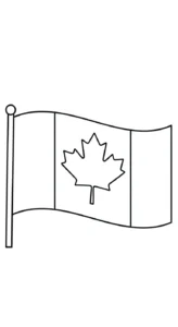 coloriage Feuille d’Érable gratuit