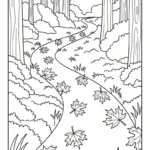 image pour coloriage Feuille d’Érable enfant