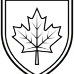 coloriage Feuille d’Érable et apprentissage
