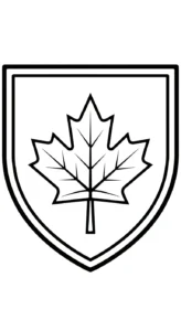 coloriage Feuille d’Érable et apprentissage