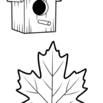 coloriage Feuille d’Érable gratuit
