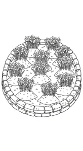 coloriage Jonquille pour enfant de 10 ans
