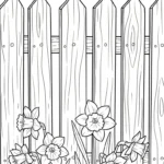 coloriage Jonquille a telecharger