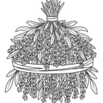 coloriage Lavande pour enfant a imprimer gratuit