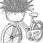 coloriage Lavande en ligne pour enfant