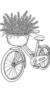 coloriage Lavande en ligne pour enfant