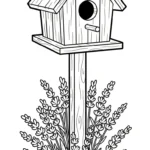 coloriage Lavande et dessin a imprimer