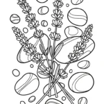 coloriage Lavande pour enfant gratuit