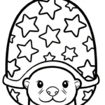 coloriage Loutre en ligne pour enfant