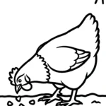 coloriage Maïs et decoupage a imprimer gratuit