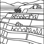 coloriage Mineur et découpage à imprimer