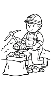 coloriage Mineur en ligne