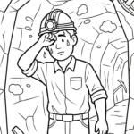 coloriage Mineur a colorier en ligne
