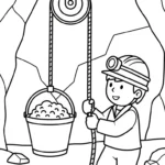 coloriage Mineur a dessiner et imprimer