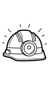 coloriage Mineur pour enfant de 6 ans