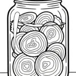 coloriage Oignon a imprimer gratuitement