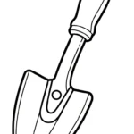 coloriage Outils Agricoles pour bebe a imprimer