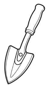 coloriage Outils Agricoles pour bebe a imprimer