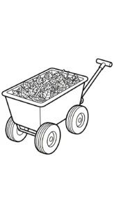 coloriage Outils Agricoles pour enfants a imprimer