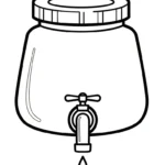coloriage Outils Agricoles à imprimer pour enfant de 12 ans