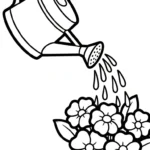 coloriage Outils Agricoles pour enfant de 2 ans