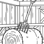 coloriage Outils Agricoles a dessiner et imprimer