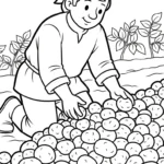 coloriage Paysan a dessiner en ligne