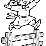 coloriage Paysan à imprimer pour enfant de 10 ans