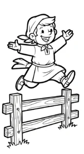 coloriage Paysan à imprimer pour enfant de 10 ans