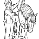 coloriage Paysan pour bebe a imprimer