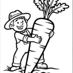 coloriage Paysan d