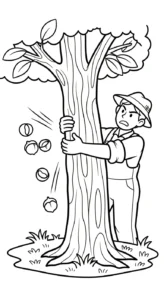 coloriage Paysan gratuit a imprimer