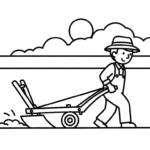 coloriage Paysan pour enfant de 10 ans