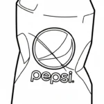 coloriage Pepsi pour enfants
